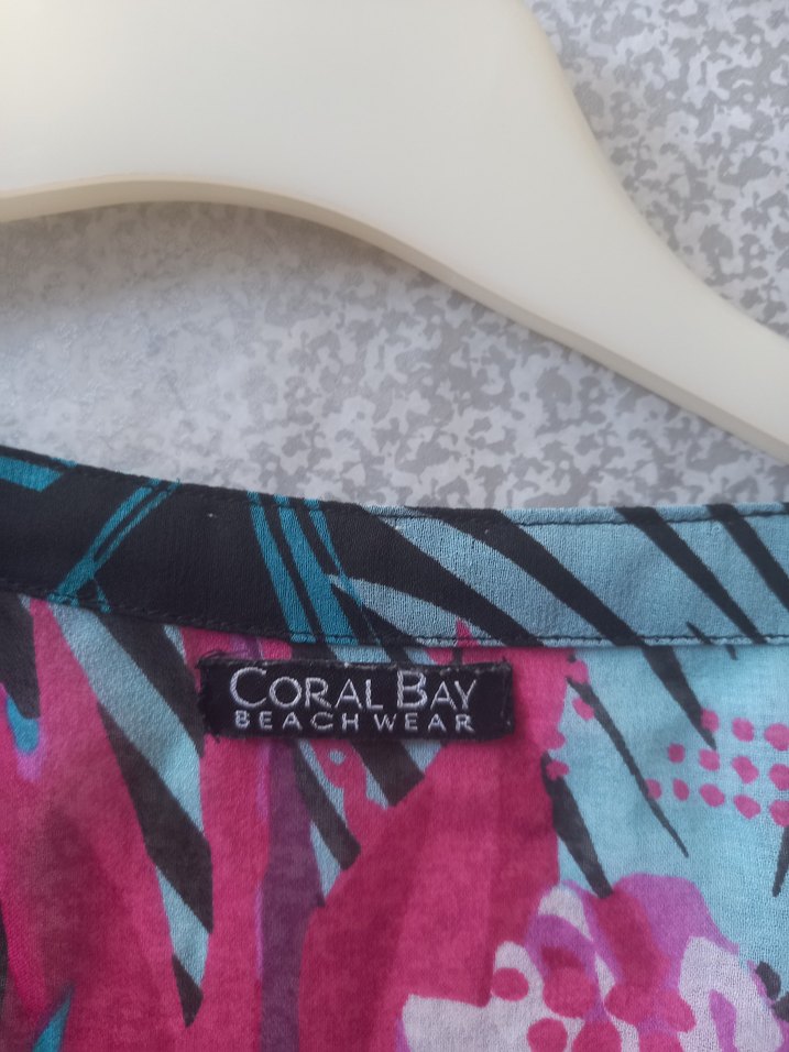 Harika Renkli Plaj Elbisesi - Görsel 4