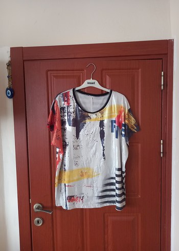 Marks & Spencer Harika Renkli Parlak Geçişli Tshirt