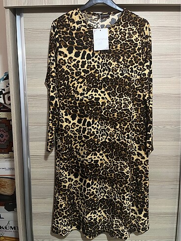 Diğer Leopar desenli tunik