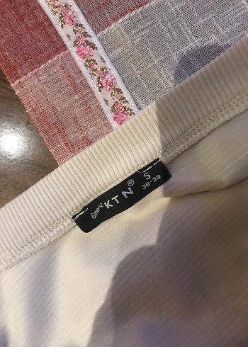 Koton Koton Çiçek Desenli Beyaz Kadın Kısa Ceket