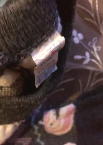 Kız Çocuk Çok Renkli Nakışlı kışlık  Triko Tayt - Görsel 3