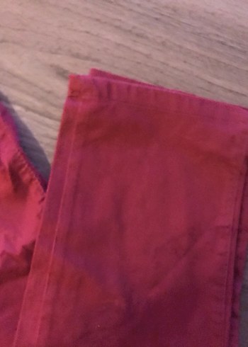 Bordo Erkek ince kadife  Kumaş Pantolon - Görsel 3