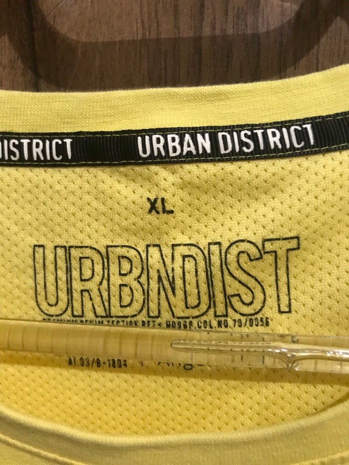 Urban Sarı Baskılı Erkek Tişört - Görsel 3