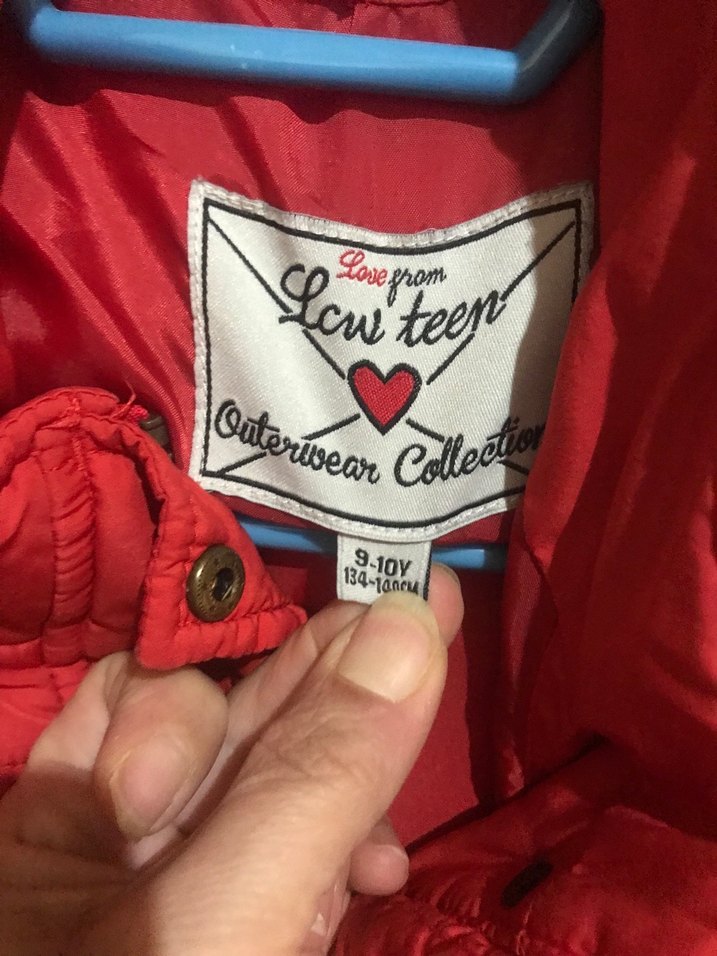 Lcw kırmızı kapüşonlu Fermuarlı Yelek - Görsel 4