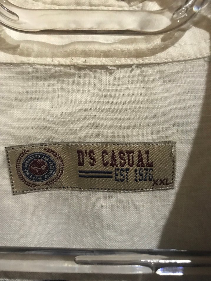 DS casual Ekoseli Beyaz Gömlek - Görsel 4