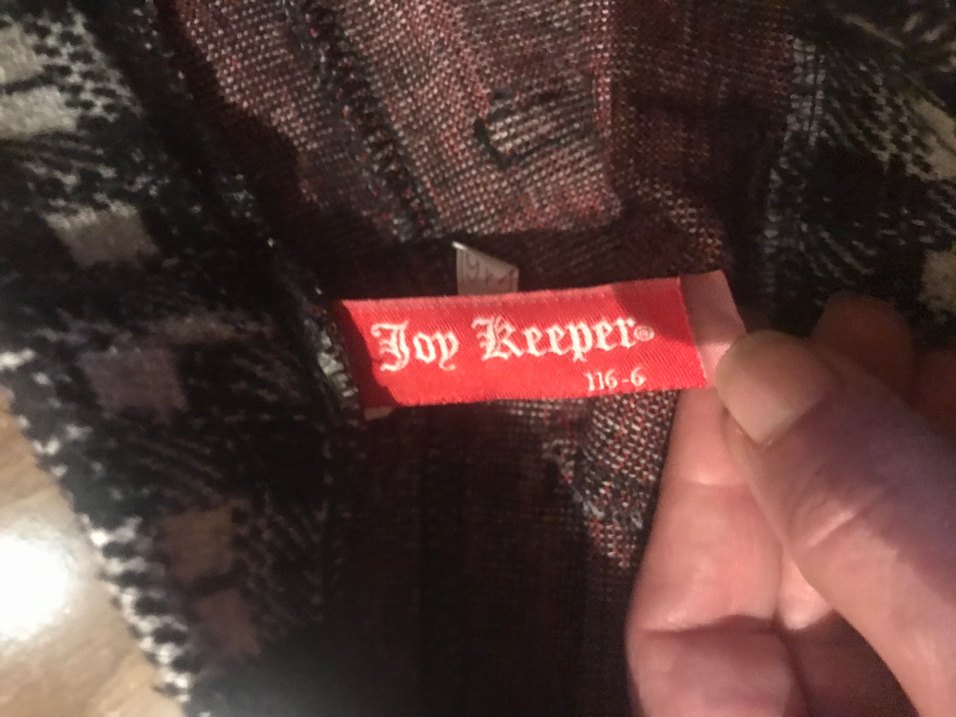 Jop KEeper ekose yünlü pantalon - Görsel 4