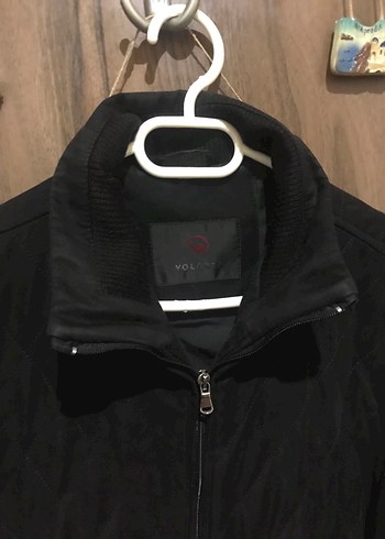 Siyah Fermuarlı Erkek Midi Ceket - Görsel 3