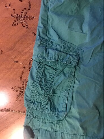 LC Waikiki Lcw yeşil Kargo cepli kapri 13/14 yaş