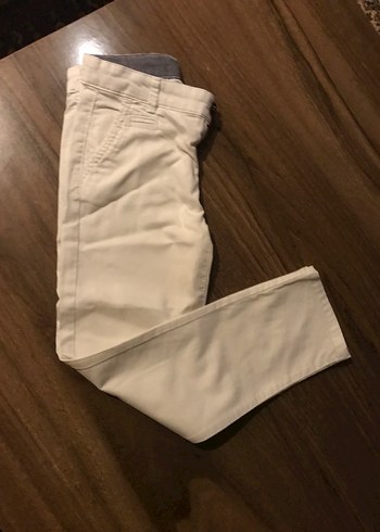 LCw beyaz Erkek Regular Fit Pamuk Pantolon