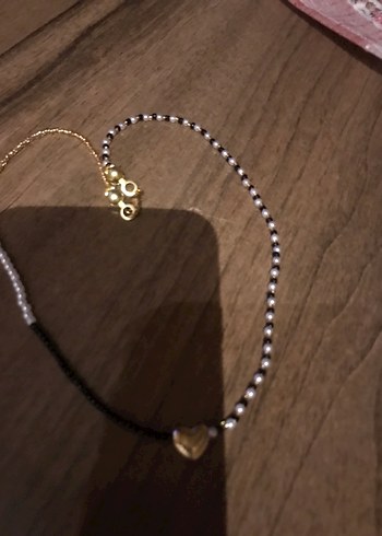 Accessorize Bohem Tarzı Boncuklu Altın Renk Tasarım Kadın Kolye