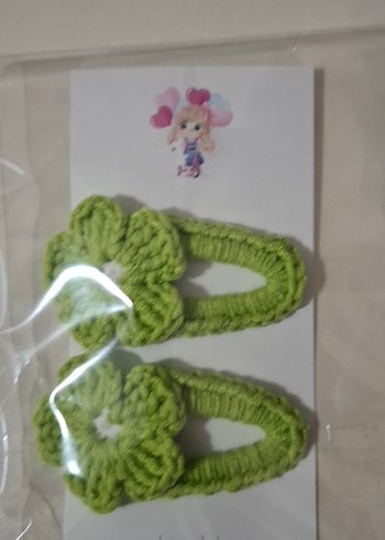 çiçek desenli çıt çıt toka - Görsel 2