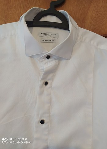 Pamuk Beyaz Erkek Gömlek, Uzun Kollu, Regular Fit - Görsel 2