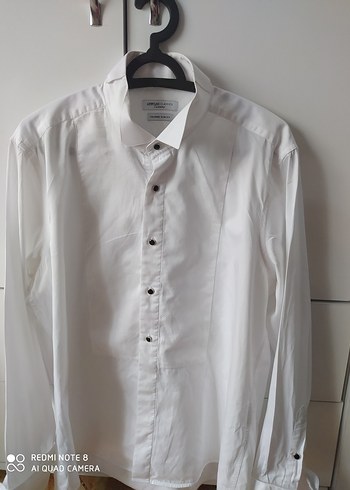 Pamuk Beyaz Erkek Gömlek, Uzun Kollu, Regular Fit - Görsel 4