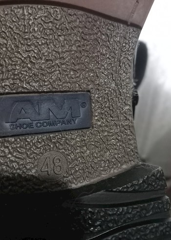 Erkek Siyah Deri Biker Bot - Görsel 2