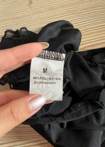 Siyah Drapeli büstüiyer - Görsel 2