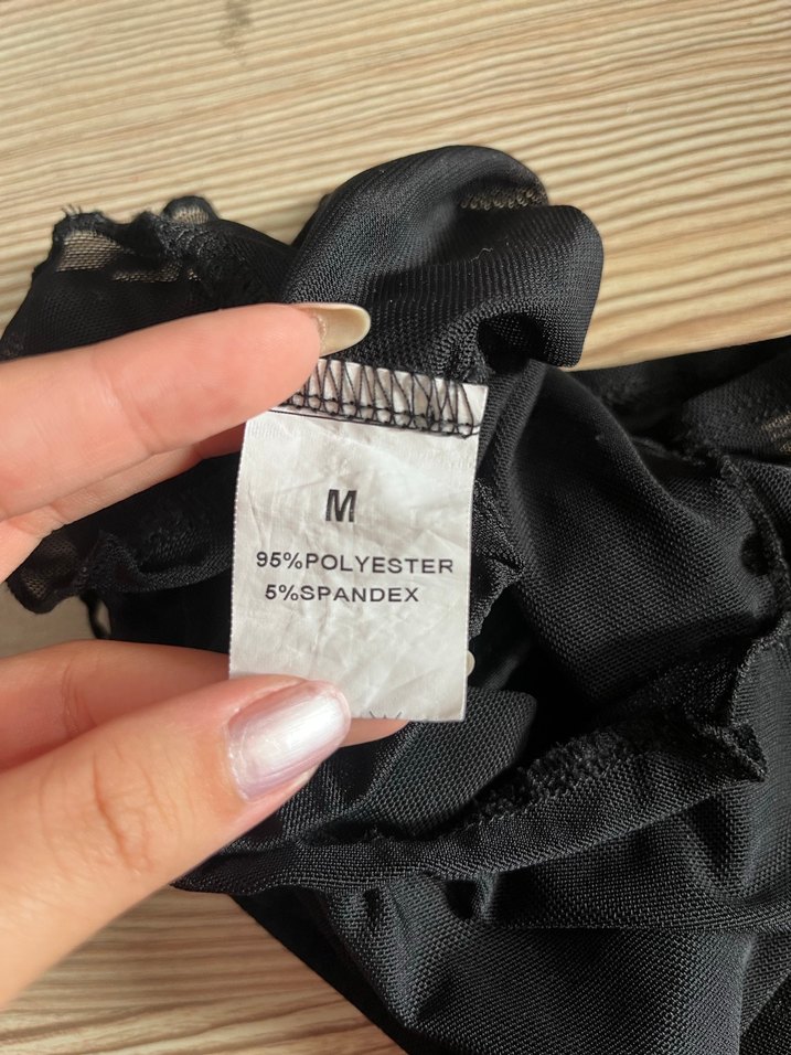 Siyah Drapeli büstüiyer - Görsel 2