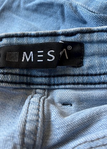 Geniş Kesim Midi Boy erkek Kot Pantolon - Görsel 2