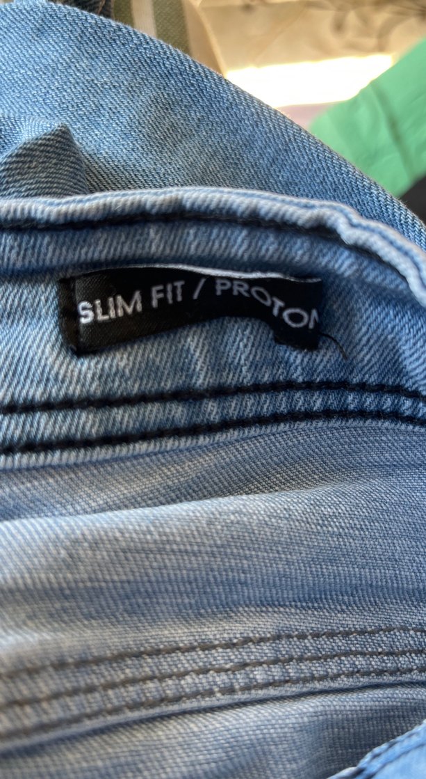 Geniş Kesim Midi Boy erkek Kot Pantolon - Görsel 3