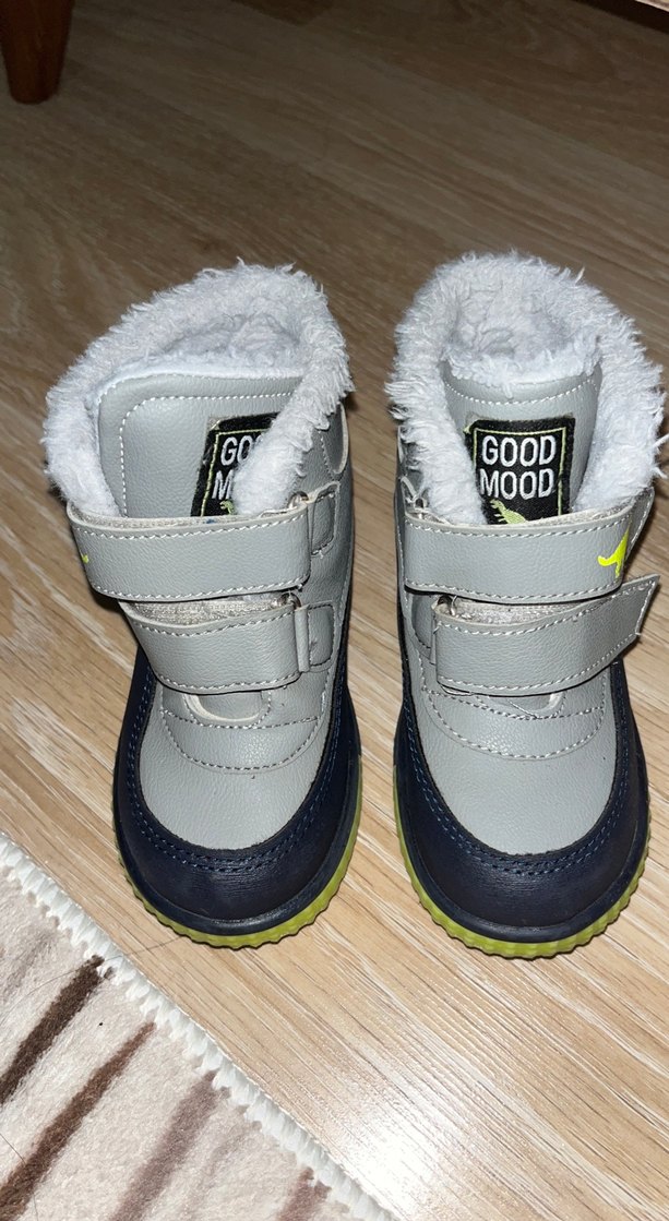 Gri Erkek Çocuk Kaydırmaz Bot - Görsel 2