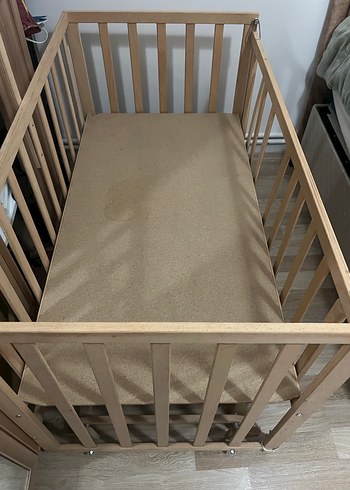 İstanbul/sultangazi  Ahşap Bebek Beşiği - Görsel 4