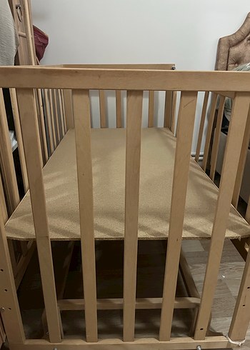 İstanbul/sultangazi  Ahşap Bebek Beşiği - Görsel 5