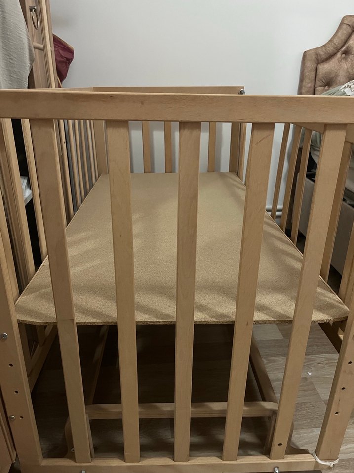 İstanbul/sultangazi  Ahşap Bebek Beşiği - Görsel 5