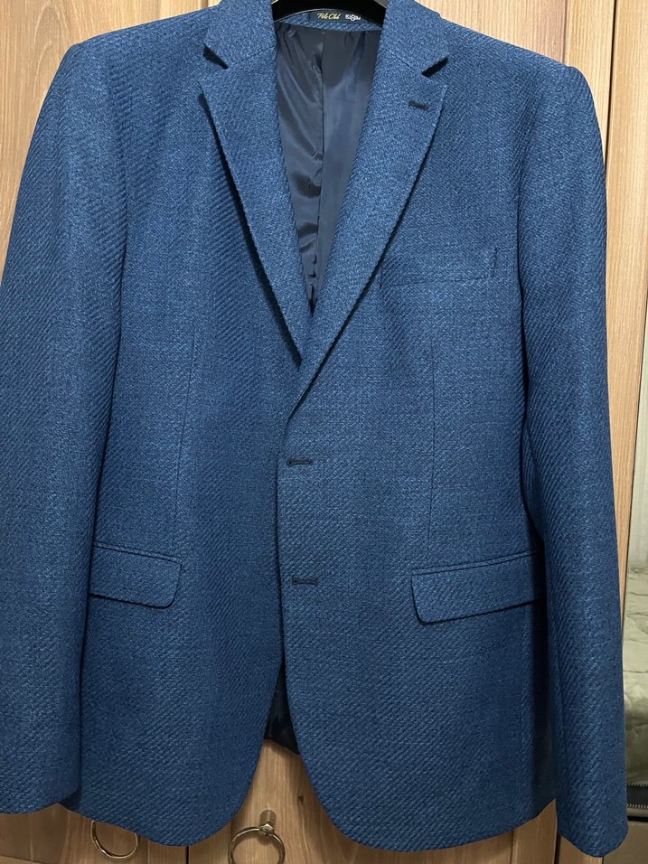 KİĞILI MARKA Düğmeli Lacivert Erkek KIŞLIK  Ceketi - Görsel 2