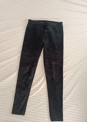 ikitane Siyah kız çocuk Dar Kesim tayt - Görsel 4