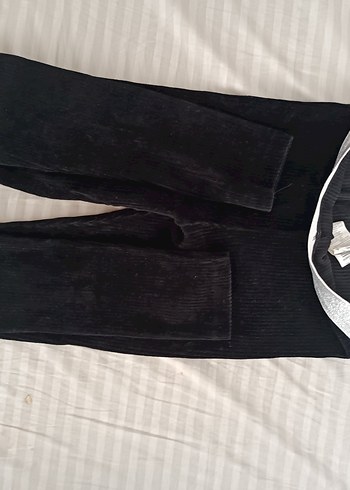 ikitane Siyah kız çocuk Dar Kesim tayt - Görsel 3