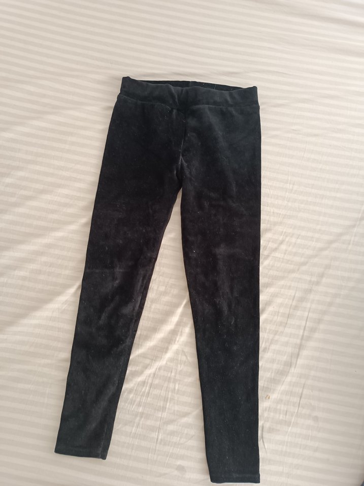 ikitane Siyah kız çocuk Dar Kesim tayt - Görsel 4