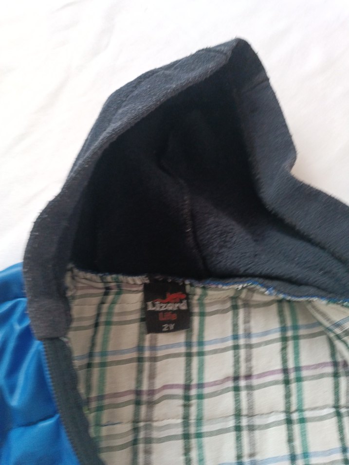 Kapüşonlu Fermuarlı Erkek Çocuk Lacivert Yelek - Görsel 4