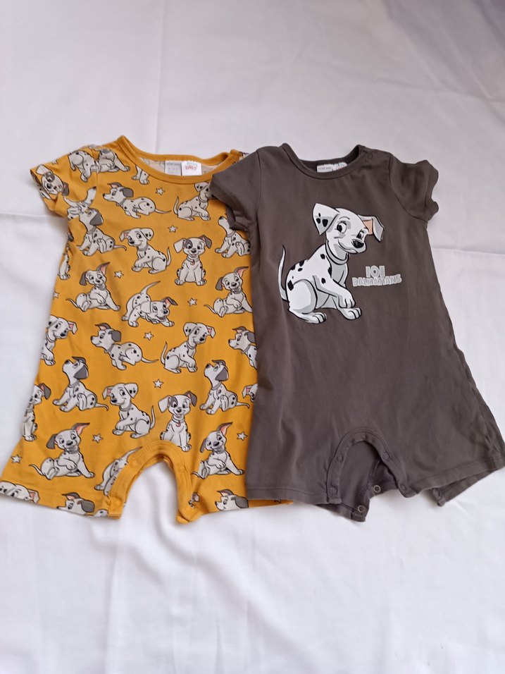 Erkek Bebek Kısa Kollu Pamuklu Tulum Seti - Görsel 3