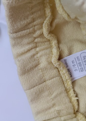 Pastel Sarı Bebek Erkek Kısa Kollu Takım - Görsel 4