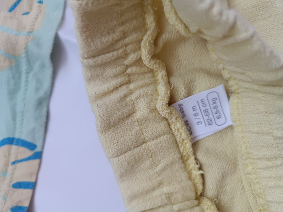 Pastel Sarı Bebek Erkek Kısa Kollu Takım - Görsel 4