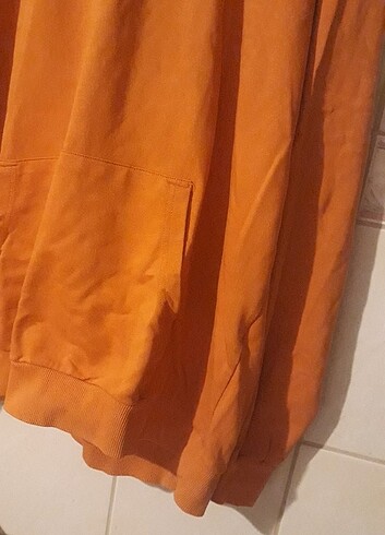 xl Beden turuncu Renk Kadin tunik sweat