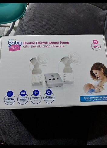  Baby mom ciftli elektrikli göğüs pompası 