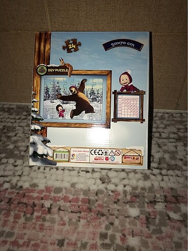  Beden Maşa ile Koca ayı dev puzzle