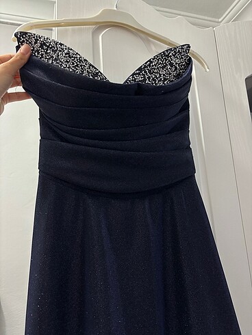 Kadın uzun abiye gece elbisesi - Görsel 7