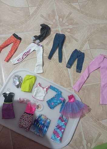  Beden Barbie bebek kıyafet
