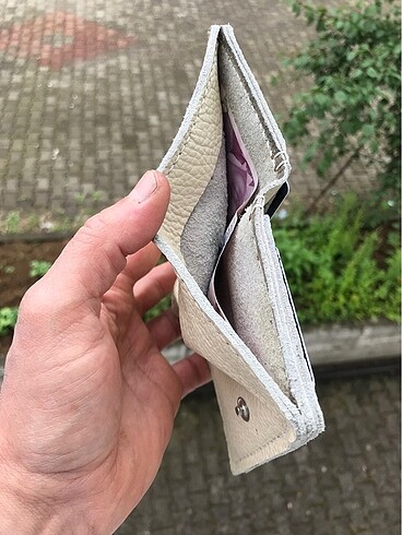  Beden ten rengi Renk Hakiki deri cüzdan