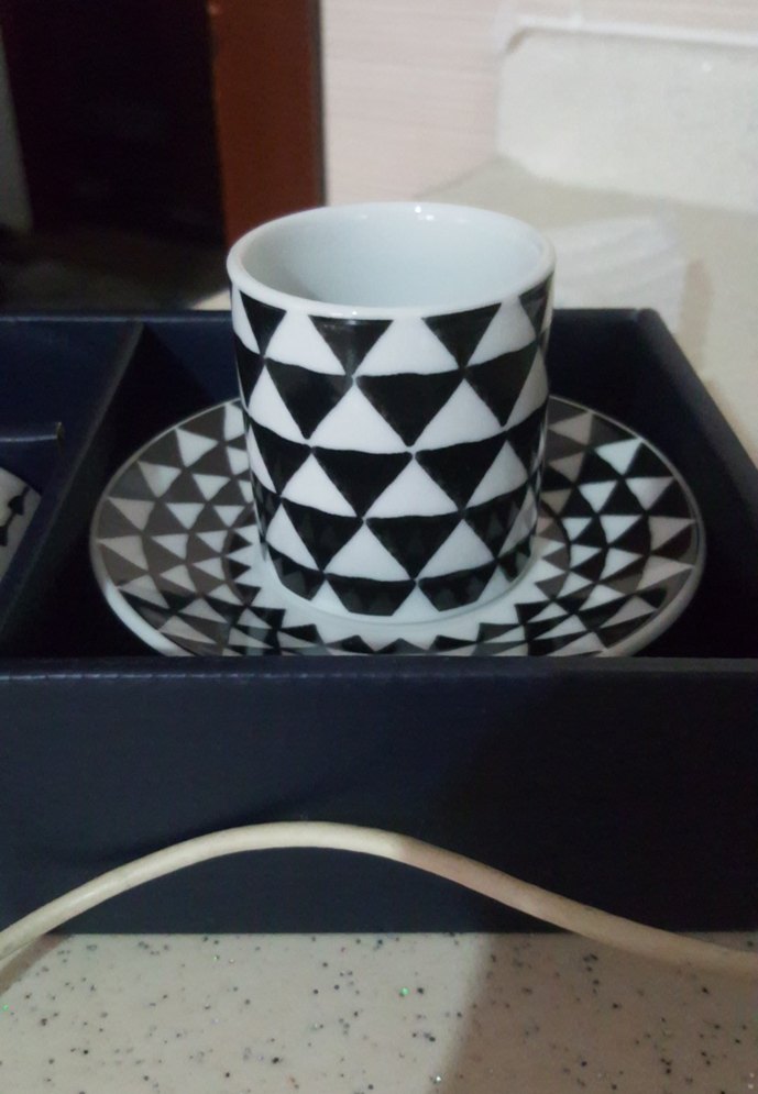 English Home 4 Parça Kahve Fincanı Seti - Görsel 3