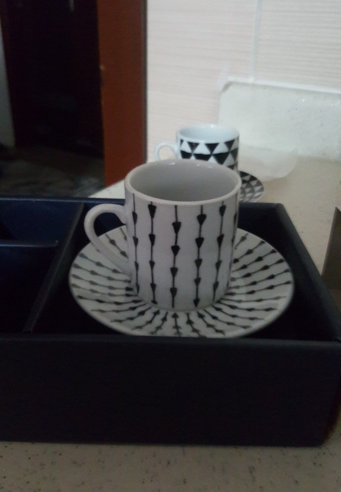 English Home 4 Parça Kahve Fincanı Seti - Görsel 4