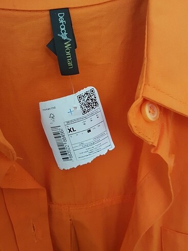 xl Beden Turuncu gomlek