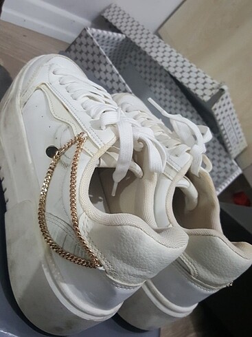 Bershka zincirli ayakkabi - Görsel 2