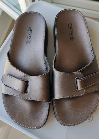 Birkenstock Ceyo Sik Ve Rahat Kahverengi Deri Terlik