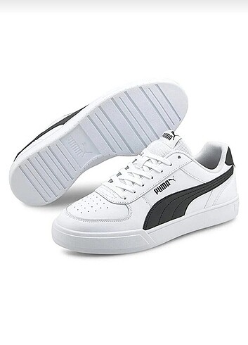 Puma caven unisex beyaz spor ayakkabı