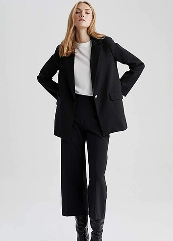 DeFacto Regular Fit Çift Yüzlü Blazer Ceket Z2393AZ22WN