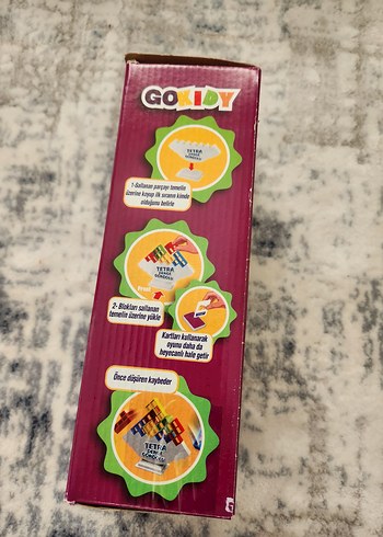  Beden Tetra Denge Gondolu Renkli Eğitici Oyuncak