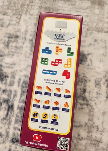 Fisher Price Tetra Denge Gondolu Renkli Eğitici Oyuncak