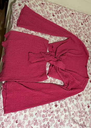 Bordo Örgü Kadın Bohem Hırka